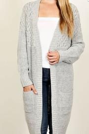  Ivory Knit Cardigan