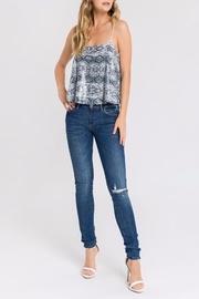  Sequin Snake-print Cami