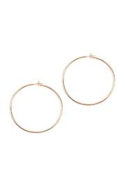  Thick-wire 60-mm-hoop Earrings