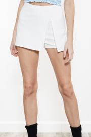 Side Slit Knit Skort
