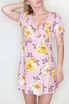  Floral Buttondown Dress