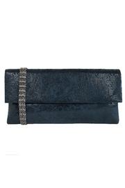  Blue Paisley Clutch
