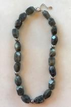  Natural Labadorite Necklace