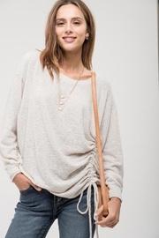  Long-sleeve Twist Top