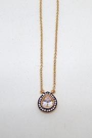  Pave Hematite Necklace