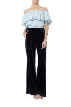  Velvet Button Pants