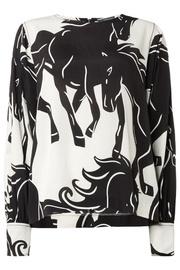  Curacao Horse Blouse