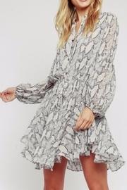  Flowy Snake Dress