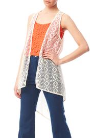 Pattered Lace Vest