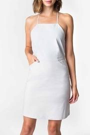  Silver Spaghetti-strap Dress