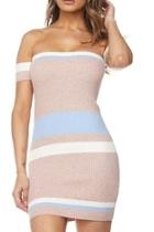  Colored Stripe Dress