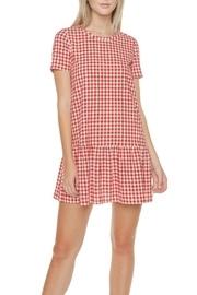  Gingham Drop-waist Dress