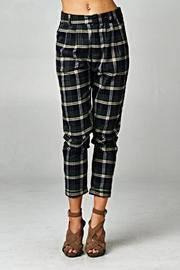  Plaid Cuffed Pant