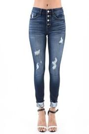  Hi-rise Ankle Jeans