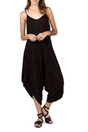  Solid Harem Jumpsuit