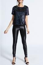  Chicory Sequin Blouse
