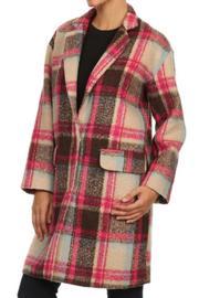  Pink & Plaid Peacoat