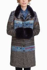  Sabrina Mixed-media Coat