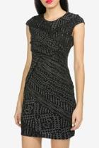  Black Knitted Dress