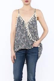  Navy Tassel Top