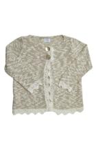  Gold & White Knitted Top
