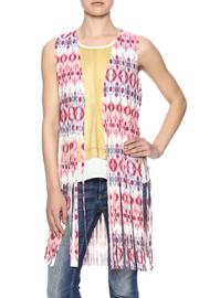  Multicolor Faux Suede Vest