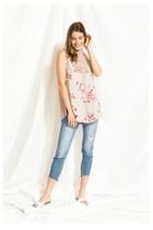  Smocked Neck Blouse