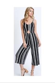  Buttoned Keyhole Jumpsuit