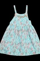  Tropical Print Sundress