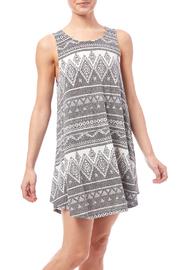  Aztec Printed Dress