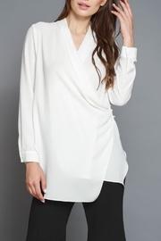  Drape Neck Blouse
