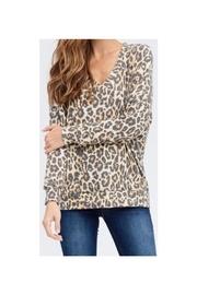  Cheetah Long-sleeved Top