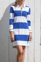  Striped Rugby Dress