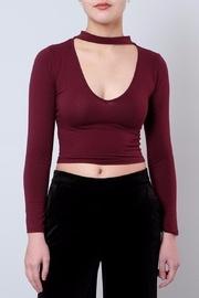  Plunge Choker Top