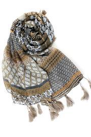  Brown Potpourri Scarf