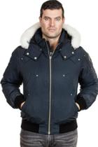  Men's Ballistic Bomber- White Fur