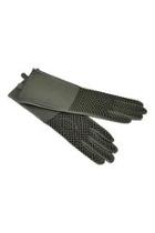  Pewter Leather Gloves