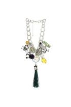  Mardi-gras Necklace-skull Tassel