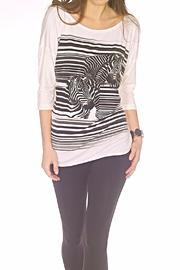  Black Zebra Top