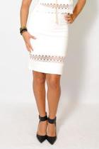  Lace Detail Skirt