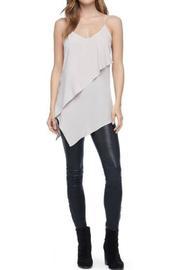  Ruffle Drape Tank