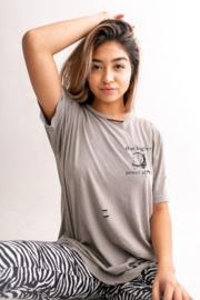  Higher Power Distressed Tee