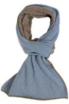  Blue Taupe Cashmere Scarf