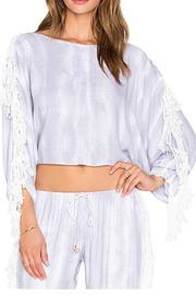  Powder Fringe Blouse
