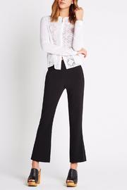  Lace Button-up Top
