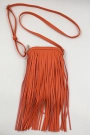  Vegan Leather Orange Bag
