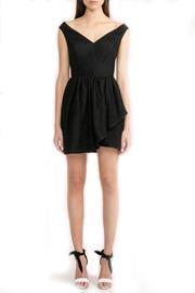  Black Off-shoulder Dress