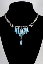  Turquoise Viking-knit Necklace
