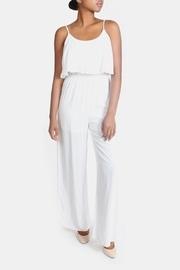  White Flutter Jumpsuit