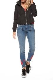  Crop Zip Windbreaker
